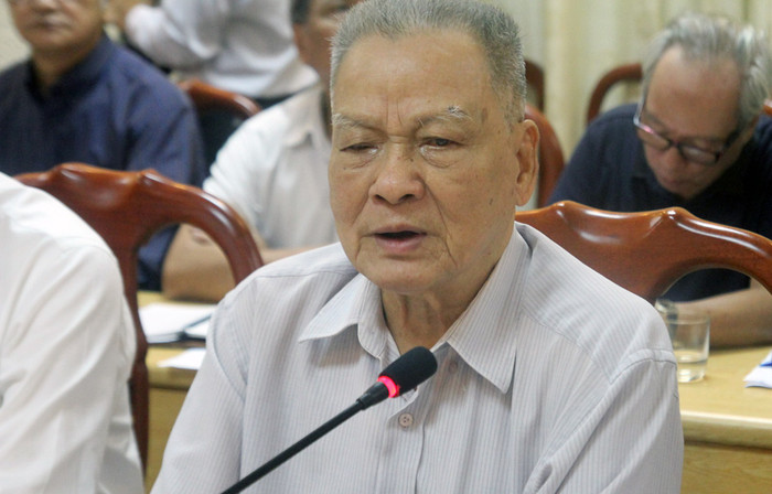 GS. Trần Phương tại Hội thảo. Ảnh Phương Thảo GS. Trần Phương tại Hội thảo. Ảnh Phương Thảo