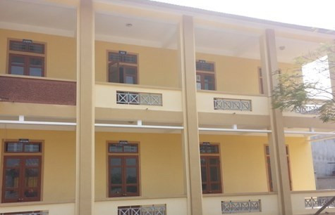 Trụ sở xã Thanh Giang, huyện Thanh Chương, Nghệ An vắng hoe cán bộ trong giờ làm việc ngày 29/12/2014 (ảnh Xuân Hòa)