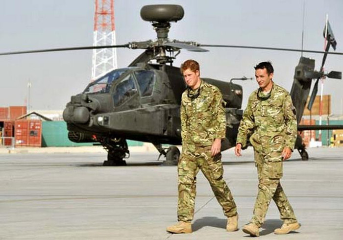 Hoàng tử Harry Anh đến Afghanistan tham chiến vào năm 2012 (ảnh tư liệu) Hoàng tử Harry Anh đến Afghanistan tham chiến vào năm 2012 (ảnh tư liệu)