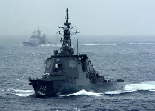 Tàu khu trục Aegis JS Myōkō số hiệu 175 Nhật Bản (nguồn mạng sina TQ) Tàu khu trục Aegis JS Myōkō số hiệu 175 Nhật Bản (nguồn mạng sina TQ)