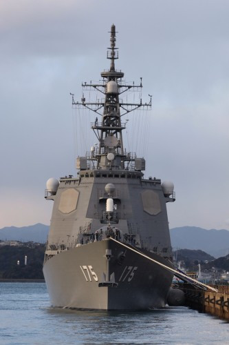 Tàu khu trục Aegis JS Myōkō số hiệu 175 Nhật Bản (nguồn mạng sina TQ) Tàu khu trục Aegis JS Myōkō số hiệu 175 Nhật Bản (nguồn mạng sina TQ)