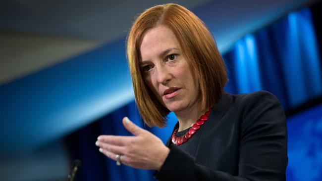 Người phát ngôn Bộ Ngoại giao Mỹ Jen Psaki Người phát ngôn Bộ Ngoại giao Mỹ Jen Psaki