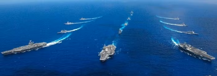 3 biên đội tàu sân bay Hải quân Mỹ