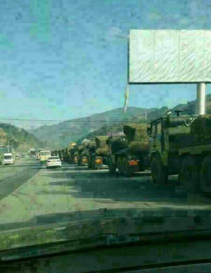 Lực lượng tên lửa HQ-12 của Không quân Trung Quốc được cho là đã điều đến biên giới Trung Quốc-Myanmar (nguồn Thời báo Hoàn Cầu, TQ)