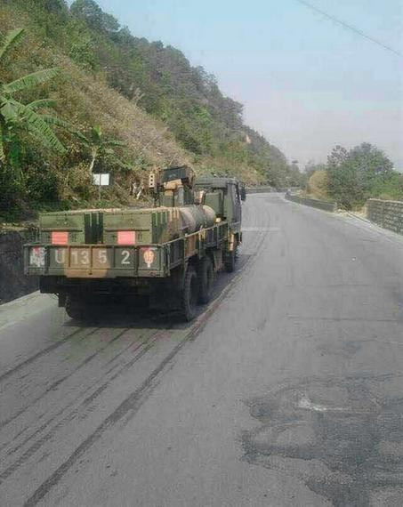 Lực lượng tên lửa HQ-12 của Không quân Trung Quốc được cho là đã điều đến biên giới Trung Quốc-Myanmar (nguồn Thời báo Hoàn Cầu, TQ)