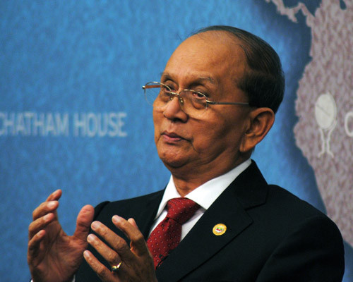 Khi trả lời phỏng vấn báo chí Anh, Tổng thống Myanmar U Thein Sein tuyên bố: Xung đột khu vực Kokang là công việc nội bộ của Myanmar, Trung Quốc không thể giải quyết Khi trả lời phỏng vấn báo chí Anh, Tổng thống Myanmar U Thein Sein tuyên bố: Xung đột khu vực Kokang là công việc nội bộ của Myanmar, Trung Quốc không thể giải quyết