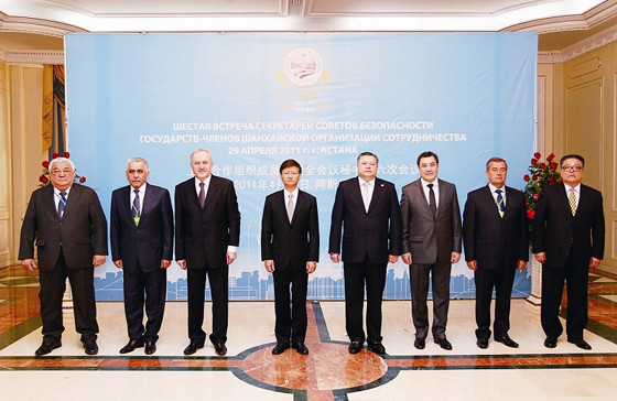 Hội nghị Thư ký hội nghị an ninh lần 6 của Tổ chức Hợp tác Thượng Hải (SCO) diễn ra tại Thủ đô Tajikistan năm 2011. Hội nghị Thư ký hội nghị an ninh lần 6 của Tổ chức Hợp tác Thượng Hải (SCO) diễn ra tại Thủ đô Tajikistan năm 2011.