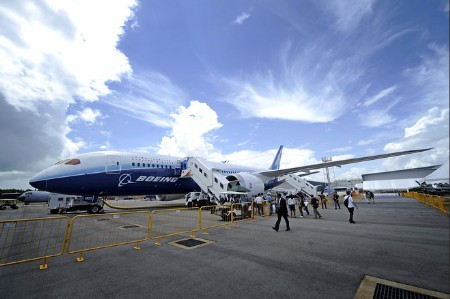 Một máy bay trở khách của hãng Boeing.