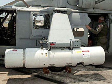 Hệ thống dò và phá thủy lôi ALMDS của Mỹ.