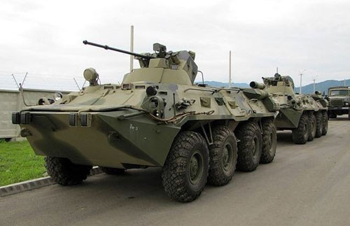 Xe bọc thép loại BTR-82A Xe bọc thép loại BTR-82A