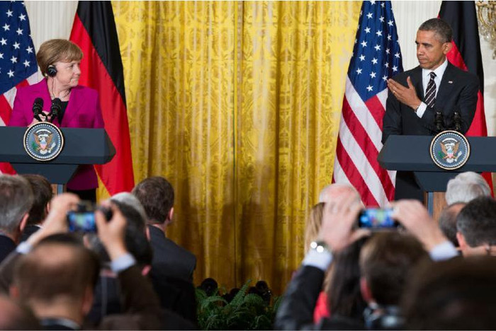 Thủ tướng Đức Angela Merkel thăm Mỹ bàn về vấn đề Ukraine Thủ tướng Đức Angela Merkel thăm Mỹ bàn về vấn đề Ukraine