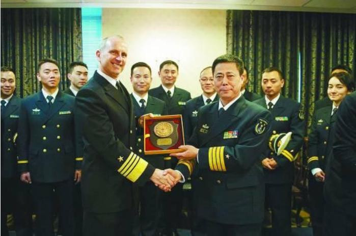 Trung-Mỹ hợp tác tránh phán đoán nhầm trên biển khi tàu chiến hai bên gặp nhau bất ngờ Trung-Mỹ hợp tác tránh phán đoán nhầm trên biển khi tàu chiến hai bên gặp nhau bất ngờ