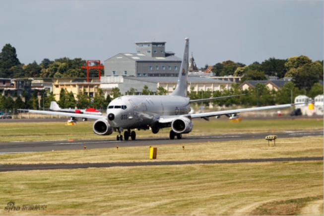 Máy bay tuần tra săn ngầm P-8A Poseidon Hải quân Mỹ (nguồn mạng sina TQ)