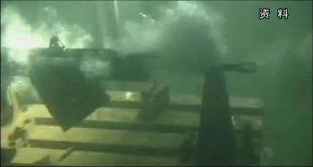 Thử nghiệm bắn súng QBS-06 dưới nước đã thành công