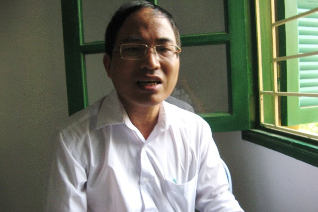 GS. Hà Huy Bằng khẳng định một mực: "Hoàn toàn không liên quan tới nội dung bài báo bị rút, Lê Đức Thông đã tự cho tên tôi vào và chưa xin phép". Ảnh Xuân Trung