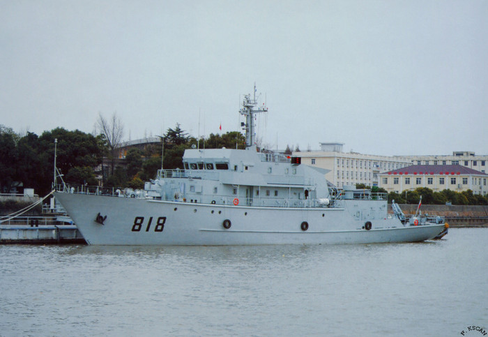 Tàu quét mìn kiểu mới của Trung Quốc.