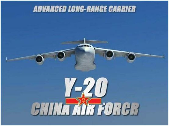 Máy bay vận tải chiến lược Y-20 của Trung Quốc (tưởng tượng)