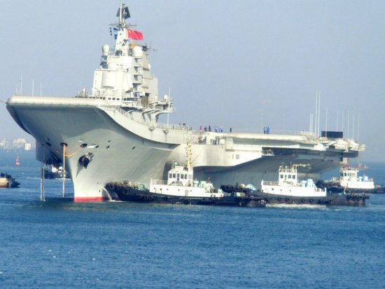 Tàu sân bay đầu tiên Varyag của Trung Quốc. Tàu sân bay đầu tiên Varyag của Trung Quốc.