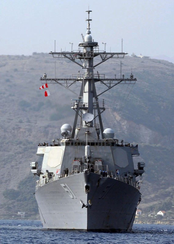 Tàu khu trục tên lửa lớp Arleigh Burke sẽ được giao trọng trách.