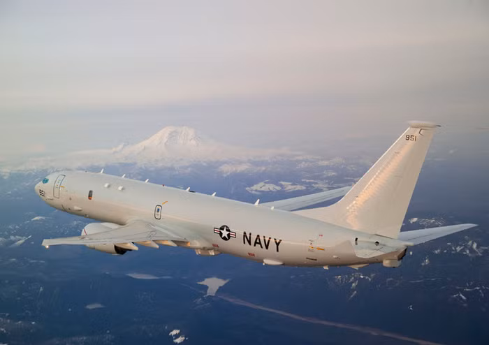 Máy bay tuần tra săn ngầm P-8A Poseidon do Mỹ chế tạo.