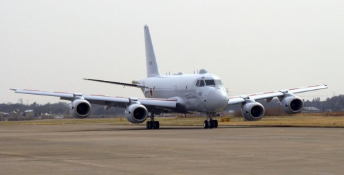 Nhật Bản sở hữu khoảng 90 máy bay tuần tra săn ngầm P-3C, nhưng đang có kế hoạch thay thế bằng máy bay tuần tra săn ngầm mới P-1 tự chế tạo (trong hình).