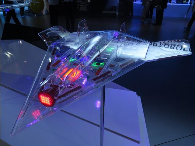 Mô hình máy bay trinh sát không người lái Nga tại Triển lãm hàng không quốc tế Moscow (MAKS-2015) Mô hình máy bay trinh sát không người lái Nga tại Triển lãm hàng không quốc tế Moscow (MAKS-2015)