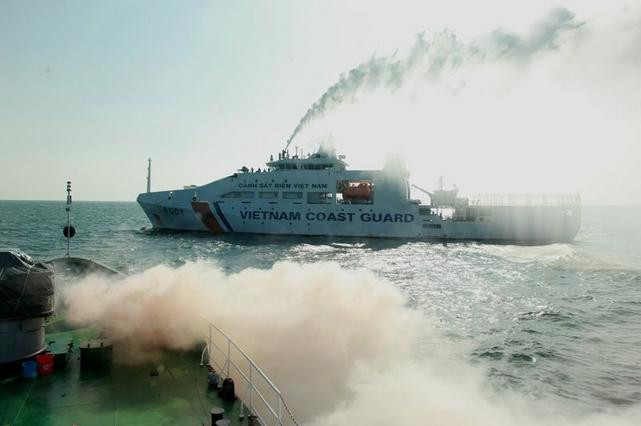 Ngày 30 tháng 8 năm 2015, Cảnh sát biển Việt Nam và Ấn Độ tổ chức huấn luyện chung ở Vũng Tàu