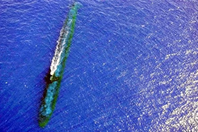 Tàu ngầm hạt nhân tấn công USS Chicago lớp Los Angeles, Hải quân Mỹ đến Malaysia ngày 24 tháng 7 năm 2001 (ảnh tư liệu)
