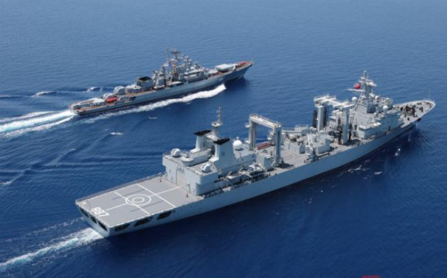 Tháng 5 năm 2015, Hải quân Trung Quốc và Nga tổ chức diễn tập liên hợp trên biển ở Địa Trung Hải