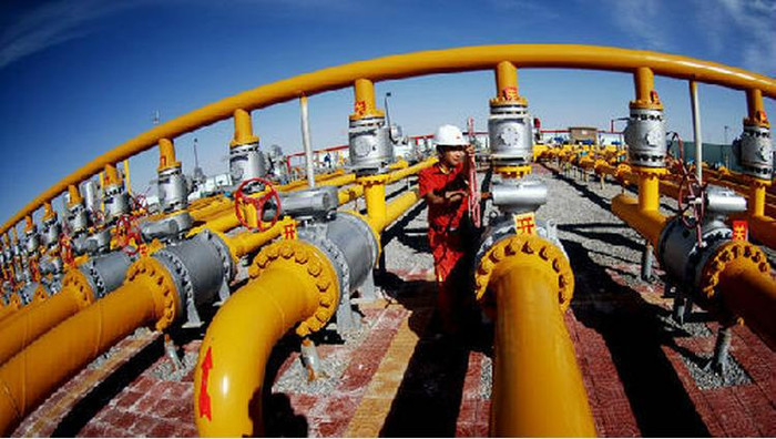 Mỏ dầu khí Trung Quốc ở biển Hoa Đông (nguồn mạng sina Trung Quốc) Mỏ dầu khí Trung Quốc ở biển Hoa Đông (nguồn mạng sina Trung Quốc)