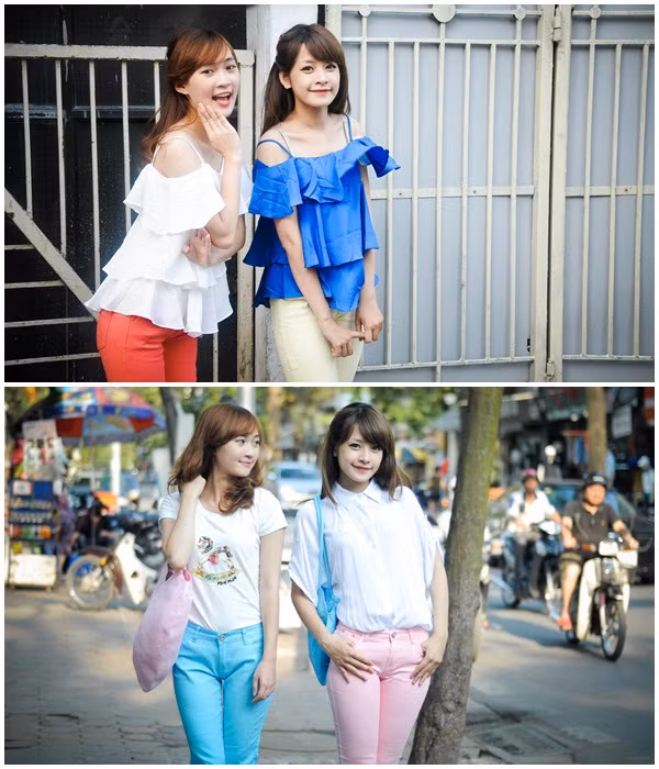 Những chiếc quần skinny sẽ trở nên đáng yêu hơn bao giờ hết nếu được kết hợp với áo sơ mi cánh dơi nhí nhảnh. Xem thêm:Phương Trinh diện váy xẻ cao, làm 'lu mờ' Midu / 'Lady' hóa hot girl xinh tươi nhờ thay kiểu tóc Những chiếc quần skinny sẽ trở nên đáng yêu hơn bao giờ hết nếu được kết hợp với áo sơ mi cánh dơi nhí nhảnh. Xem thêm:Phương Trinh diện váy xẻ cao, làm 'lu mờ' Midu / 'Lady' hóa hot girl xinh tươi nhờ thay kiểu tóc