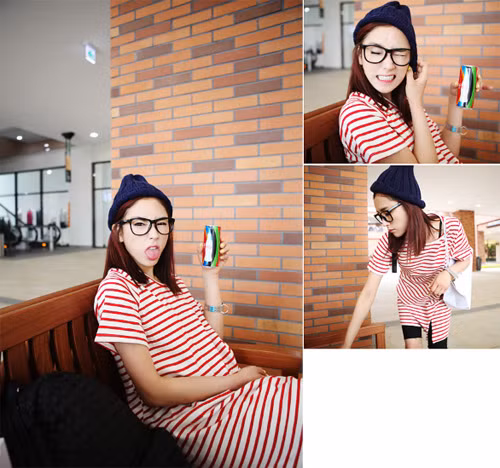 Bạn chỉ cần kết cùng một chiếc quần short và giày thể thao là đã có thể thoải mái sải bước trên các con phố. Xem thêm: Cơn sốt 'thiên sứ 9X': Da trắng như tuyết, môi đỏ như...