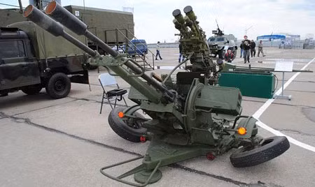 Pháo phòng không ZU-23 hiện đại hóa. Pháo phòng không ZU-23 hiện đại hóa.