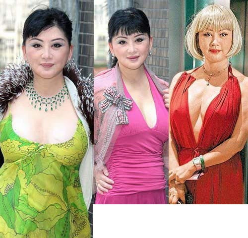 Cung Tuyết Hoa phô diễn ngực khủng tuổi 65. Xem thêm: Hài hước: bị "đuổi", Dương Mịch vẫn "đứng lỳ" trên thảm đỏ Cung Tuyết Hoa phô diễn ngực khủng tuổi 65. Xem thêm: Hài hước: bị "đuổi", Dương Mịch vẫn "đứng lỳ" trên thảm đỏ