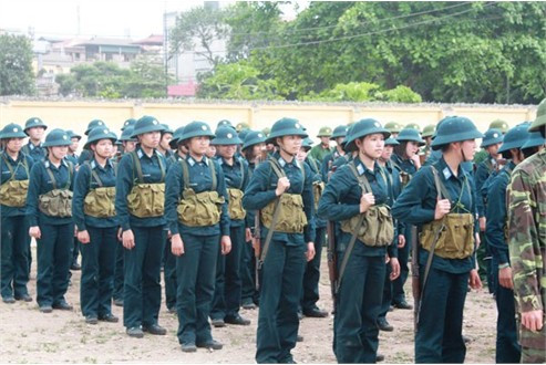 Nghiêm trang lúc trong hàng ngũ Nghiêm trang lúc trong hàng ngũ