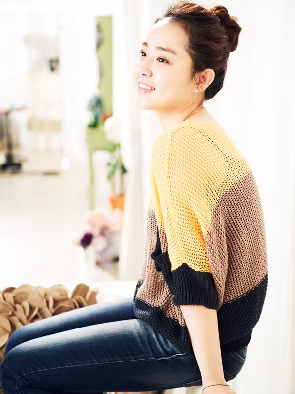 Thay vào đó là một Moon Geun Young xinh đẹp, ngọt ngào, vô cùng quyến rũ. (Ảnh HB) Xem thêm: Cơn sốt 'thiên sứ 9X': Đẹp như mỹ nhân cổ trang Trung Hoa