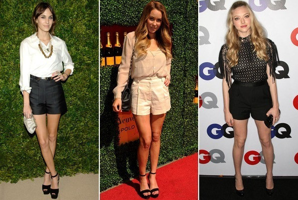 8. Quần: hè này, các teengirls cứ gọi là tha hồ khoe chân dài với shorts cạp cao nhé. Xem thêm: Cách để Kiều nữ công sở thanh lịch, quyến rũ hơn