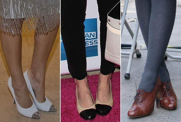 10. Giày: cao gót mũi vuông, mũi tù, mũi siêu nhọn - hãy nhớ lấy đặc điểm nhận dạng dựa vào mũi giày để biết đâu là đôi giày lấy cảm hứng từ vài chục năm trước. Xem thêm: Cách để Kiều nữ công sở thanh lịch, quyến rũ hơn