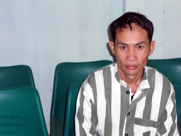 Phạm nhân Trần Văn Lý. Ảnh Tâm Tâm