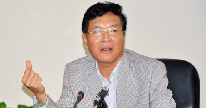 Bộ trưởng Bộ GD&amp;ĐT Phạm Vũ Luận. Ảnh Trần Kháng