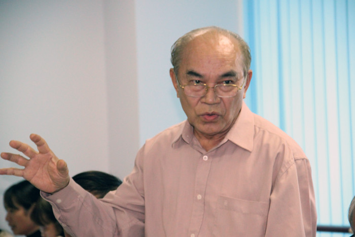 GS. Lâm Quang Thiệp cho biết, Bộ, các trường và xã hội cần hiểu rõ hơn về khái niệm tự chủ tuyển sinh. Ảnh Xuân Trung GS. Lâm Quang Thiệp cho biết, Bộ, các trường và xã hội cần hiểu rõ hơn về khái niệm tự chủ tuyển sinh. Ảnh Xuân Trung