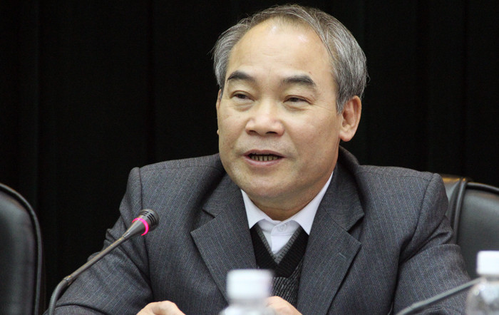 TT Nguyễn Vinh Hiển: Nếu được xã hội đồng tình, thi tốt nghiệp THPT 2014 sẽ thay đổi. Ảnh Xuân Trung