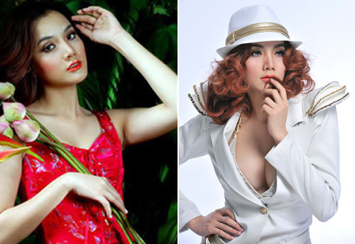 Trang Nhung cũng mượn dao kéo để "đại tu" vòng 1? Câu hỏi này chỉ có những người trong cuộc mới trả lời được. Chỉ biết rằng, bây giờ chân dài này rất chăm chỉ khoe cặp tuyết lê căng tròn một cách đầy tự hào.