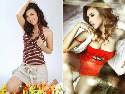 Việc vòng 1 đầy đặn của Ngọc Diệp do áo lót mang lại hay được phù phép bởi các bác sĩ thẩm mỹ xin được nhường lại cho người hâm mộ đánh giá. Không chỉ có đôi gò bồng đảo có sự khác biệt, khuôn mặt của người đẹp này cũng thon gọn hơn rất nhiều so với hồi mới bước chân vào làng giải trí.