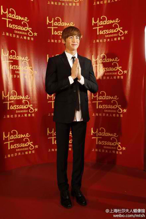 Tượng sáp của Nickhun. Tượng sáp của Nickhun.