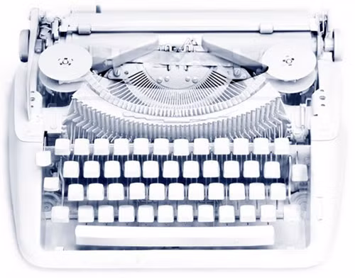 Máy đánh chữ.
