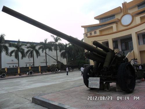 Pháo nòng dài 105-119 của Liên Xô. Pháo nòng dài 105-119 của Liên Xô.