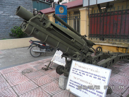 Pháo 75mm M.A của Mỹ. Pháo 75mm M.A của Mỹ.