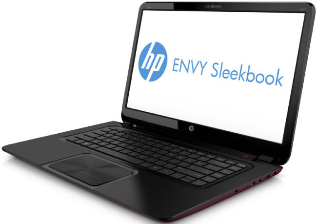 Máy tính xách tay HP ENVY 4 Sleekbook (1011TU): Sản phẩm được thiết kế theo cảm hứng từ ultrabook, đảm bảo đặc tính siêu di động với giá dễ chịu hơn. Serie sleekbook của HP có khá nhiều tùy chọn, với sản phẩm khởi điểm có giá 16,5 triệu đồng bao gồm cấu hình Core i3-2367M (1,4GHz), RAM 4GB, HDD 320GB, BXL đồ họa tích hợp Intel Graphic 4000, màn hình 14”. Máy tính xách tay HP ENVY 4 Sleekbook (1011TU): Sản phẩm được thiết kế theo cảm hứng từ ultrabook, đảm bảo đặc tính siêu di động với giá dễ chịu hơn. Serie sleekbook của HP có khá nhiều tùy chọn, với sản phẩm khởi điểm có giá 16,5 triệu đồng bao gồm cấu hình Core i3-2367M (1,4GHz), RAM 4GB, HDD 320GB, BXL đồ họa tích hợp Intel Graphic 4000, màn hình 14”.