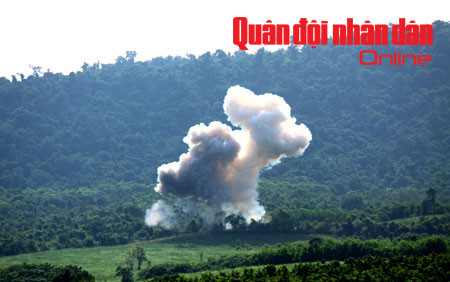 Mục tiêu bị tiêu diệt gọn.